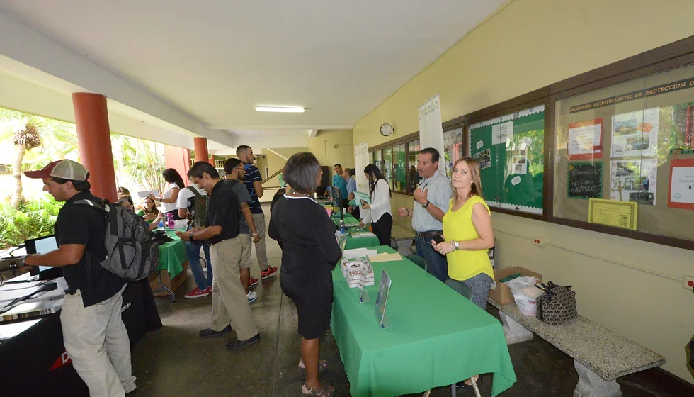 Agronomy students benefit from the agreement between PRABIA and UPRM